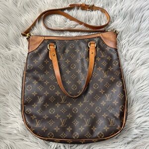 LOUIS VUITTON Monogram Odeon GM Shoulder Crossbody Bag